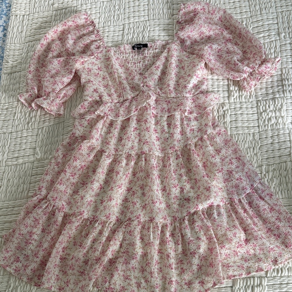 Floral Pink Dress